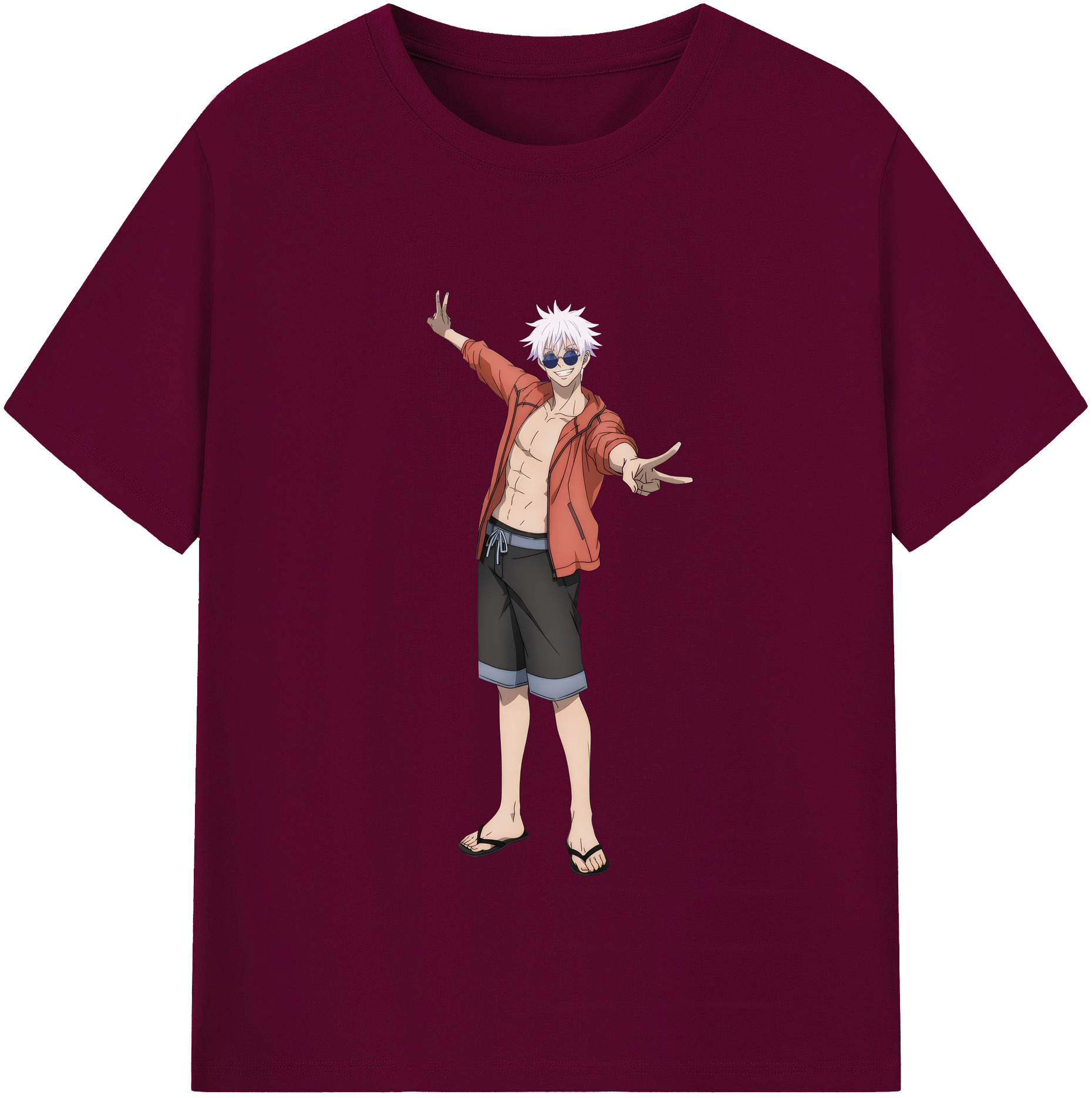 （画像用） 呪術廻戦 Jujutsu Kaisen レディースカジュアルプリントTシャツ（綿100％）